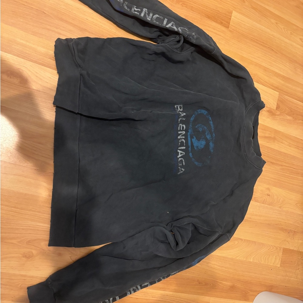 Balenciaga Charcoal Unisex Top